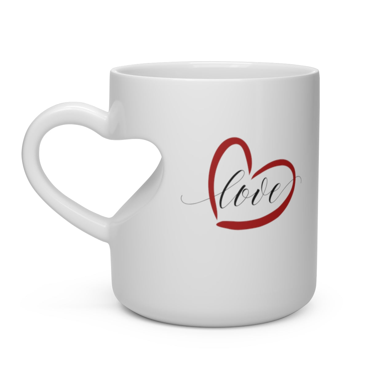 Love Heart Shape Mug