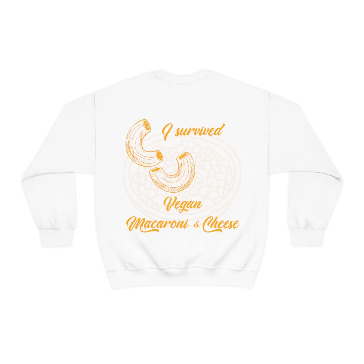 I Survived Vegan Macaroni & Cheese Crewneck Sweatshirt