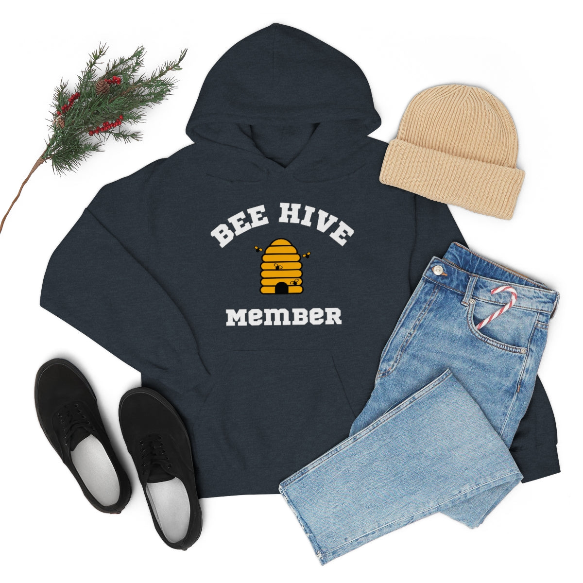 Bee Hive Member Hooded Sweatshirt